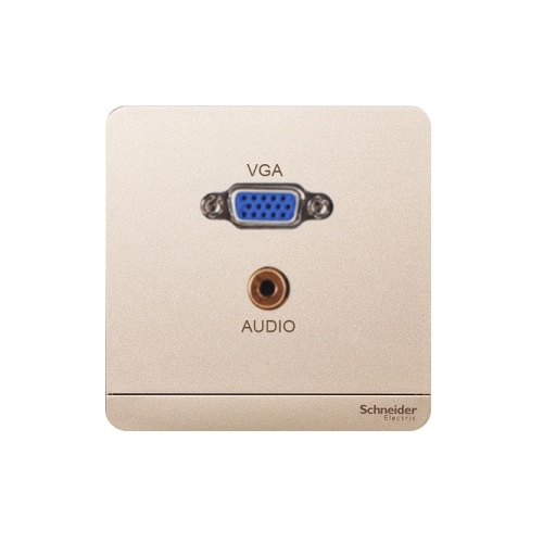 Bổ ổ cắm VGA & mini audio E8332HD15PH_WE_G19