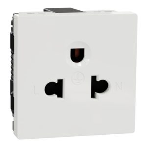 Ổ cắm 3 chấu MILUZ-E size 2S M3TS426UST_WE - Thiết bị điện Schneider