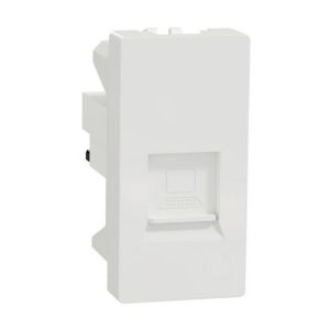 Ổ cắm mạng cat6e MILUZ-E size S M3TSRJ6M_WE