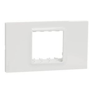 Mặt 2 thiết bị MILUZ-E size 2S M3TS02_WE - Thiết bị điện Schneider